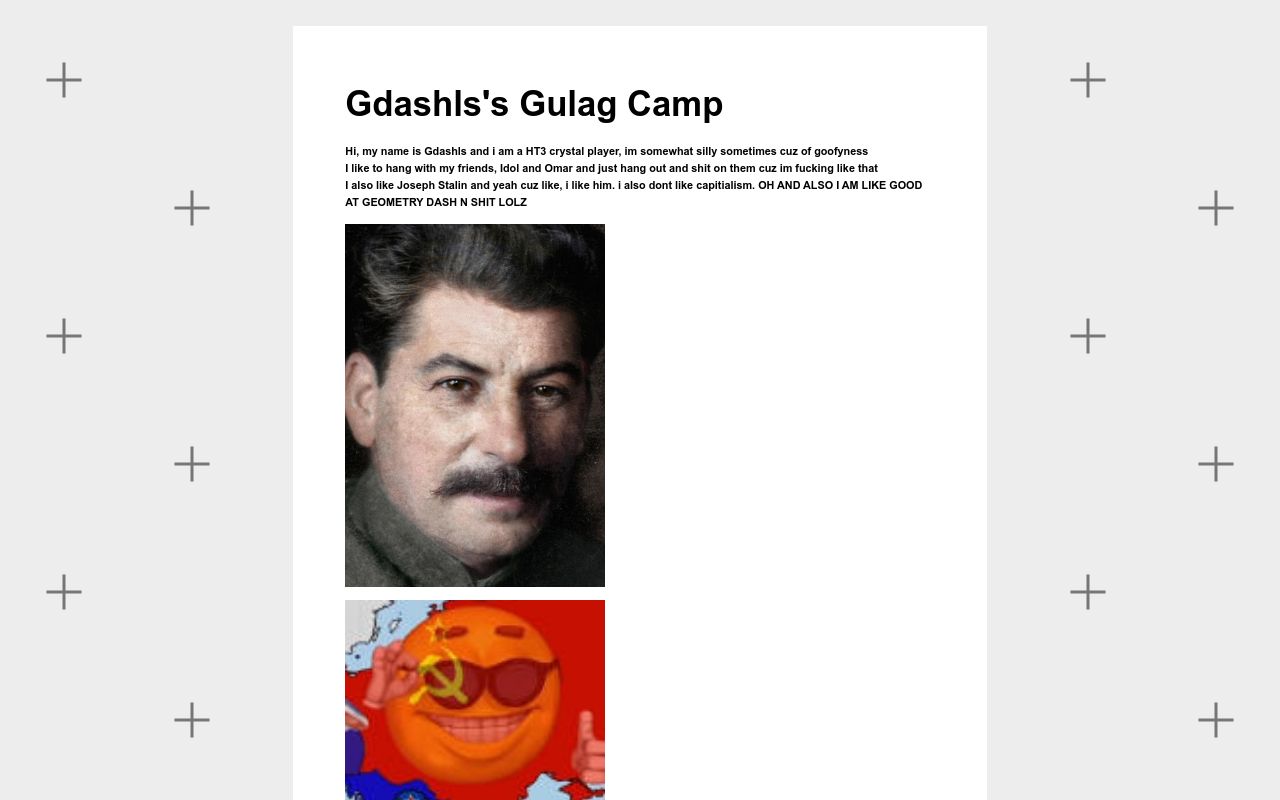 Carrd profile picture for @gulag